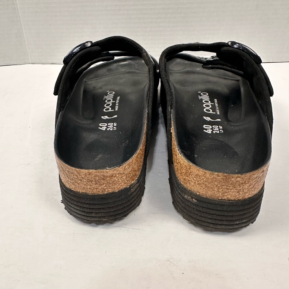 Birkenstock Papillio Arizona Platform Padded Sz 9 - Picture 4 of 6